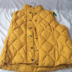 Aesthetic Yellow Puffercoat Lands’ End